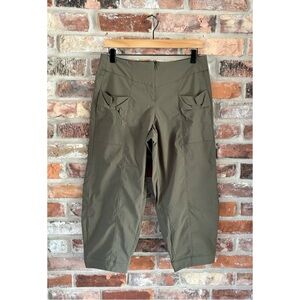 Porto San Francisco Green Barrel Capris Lagenlook Pants